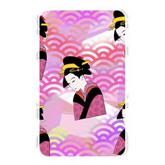 Japanese Abstract Pink Memory Card Reader (rectangular)