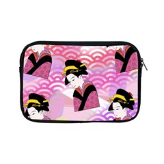 Japanese Abstract Pink Apple Ipad Mini Zipper Cases by snowwhitegirl