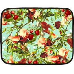 Fruit Blossom Double Sided Fleece Blanket (mini) 