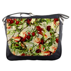 Fruit Blossom Beige Messenger Bag