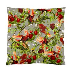 Fruit Blossom Gray Standard Cushion Case (two Sides)