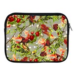 Fruit Blossom Gray Apple iPad 2/3/4 Zipper Cases Front