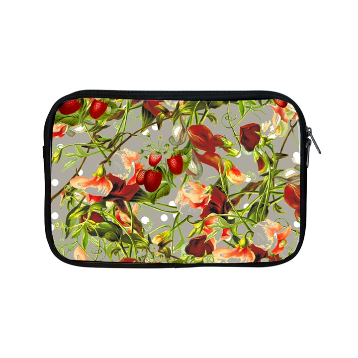 Fruit Blossom Gray Apple iPad Mini Zipper Cases