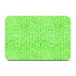 Knitted Wool Neon Green Plate Mats 18 x12  Plate Mat