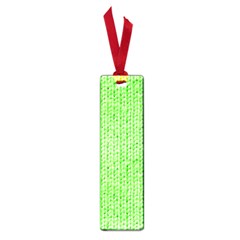 Knitted Wool Neon Green Small Book Marks