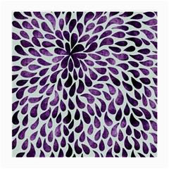 Purple Abstract Swirl Drops Medium Glasses Cloth (2-side)