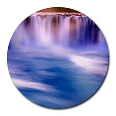 Waterfall Round Mousepads