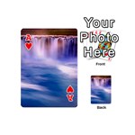 Waterfall Playing Cards 54 (Mini)  Front - HeartA