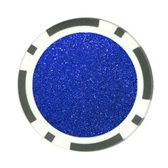 Blue Glitter Poker Chip Card Guard (10 Pack) by snowwhitegirl