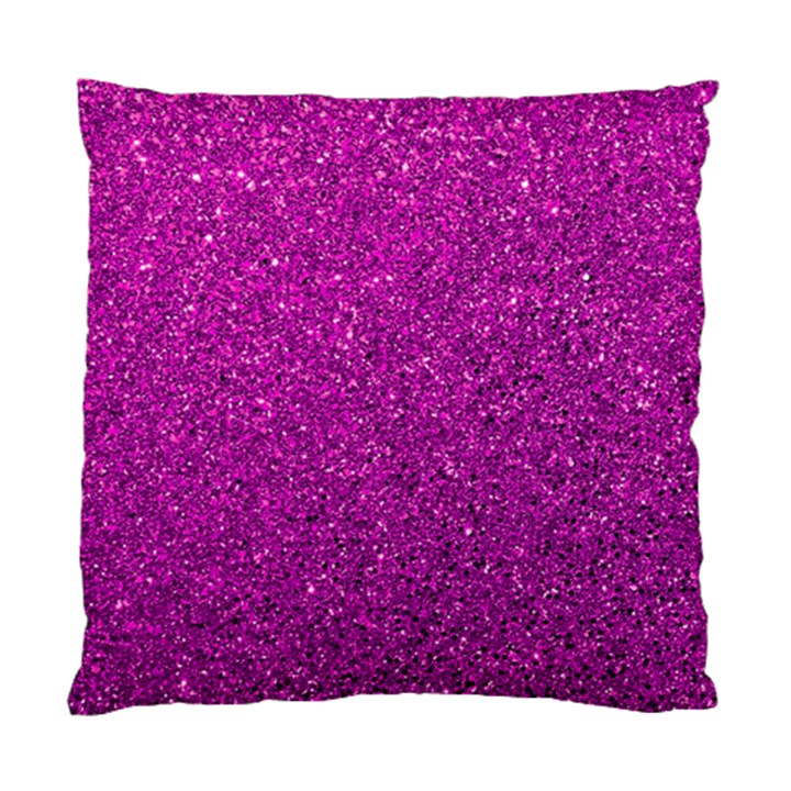 Pink  Glitter Standard Cushion Case (Two Sides)