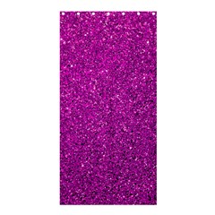 Pink  Glitter Shower Curtain 36  X 72  (stall)  by snowwhitegirl