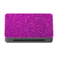 Pink  Glitter Memory Card Reader With Cf