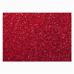 Red  Glitter Large Glasses Cloth by snowwhitegirl