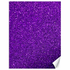 Purple  Glitter Canvas 18  X 24  