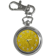 Gold  Glitter Key Chain Watches by snowwhitegirl