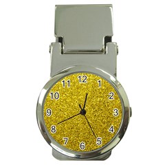 Gold  Glitter Money Clip Watches