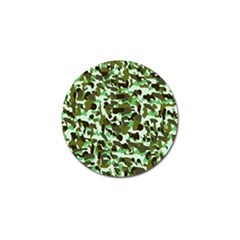 Brownish Green Camo Golf Ball Marker by snowwhitegirl