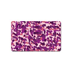 Pink Camo Magnet (Name Card)