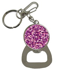 Pink Camo Bottle Opener Key Chains