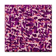 Pink Camo Face Towel by snowwhitegirl