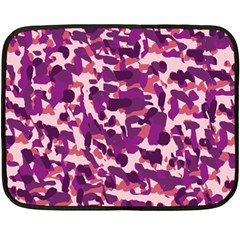 Pink Camo Double Sided Fleece Blanket (Mini) 