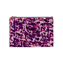 Pink Camo Cosmetic Bag (Medium)