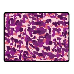 Pink Camo Fleece Blanket (Small)