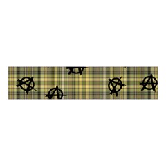 Yellow Plaid Anarchy Velvet Scrunchie by snowwhitegirl