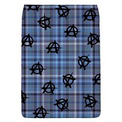 Blue  Plaid Anarchy Removable Flap Cover (s)