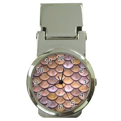 Copper Mermaid Scale Money Clip Watches