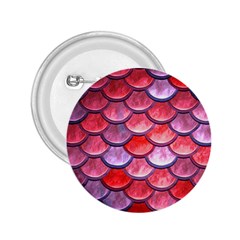 Red Mermaid Scale 2 25  Buttons