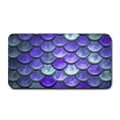 Blue Purple Mermaid Scale Medium Bar Mats by snowwhitegirl