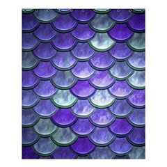 Blue Purple Mermaid Scale Shower Curtain 60  X 72  (medium)  by snowwhitegirl