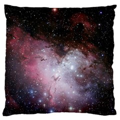 Nebula Large Cushion Case (two Sides) by snowwhitegirl