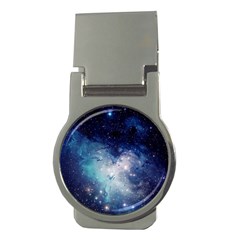 Nebula Blue Money Clips (round) 