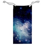 Nebula Blue Jewelry Bag Back