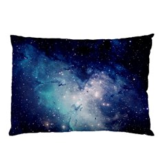 Nebula Blue Pillow Case by snowwhitegirl