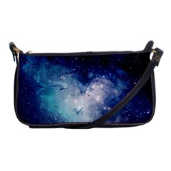 Nebula Blue Shoulder Clutch Bag