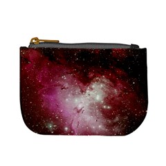 Nebula Red Mini Coin Purse