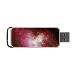 Nebula Red Portable USB Flash (Two Sides) Back