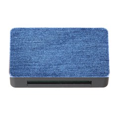 Blue Denim Memory Card Reader With Cf