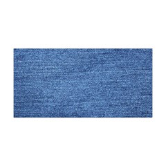 Blue Denim Yoga Headband by snowwhitegirl