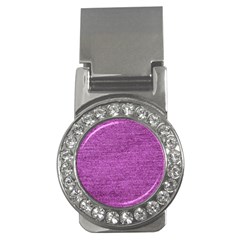 Purple Denim Money Clips (cz)  by snowwhitegirl