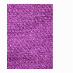 Purple Denim Small Garden Flag (two Sides)