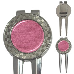 Pink  Denim 3-in-1 Golf Divots