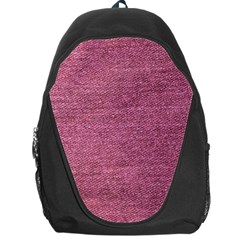 Pink  Denim Backpack Bag