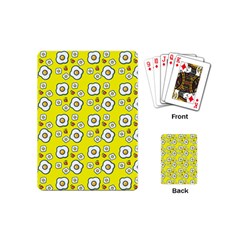 Eggs Yellow Playing Cards (mini) 