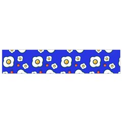 Eggs Blue Small Flano Scarf