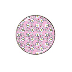 Eggs Pink Hat Clip Ball Marker (4 Pack)