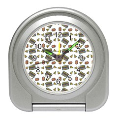 Fast Food White Travel Alarm Clock